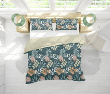 Cargar imagen en el visor de la galería, Colcha reversible con cortina, Jaspe