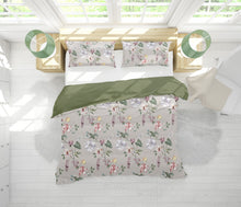 Cargar imagen en el visor de la galería, Colcha reversible con cortina, Jaspe