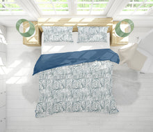 Cargar imagen en el visor de la galería, Colcha reversible con cortina, Jaspe