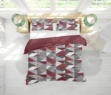 Cargar imagen en el visor de la galería, Colcha reversible con cortina, Jaspe