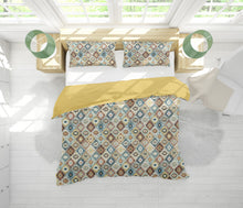 Cargar imagen en el visor de la galería, Colcha reversible con cortina, Jaspe