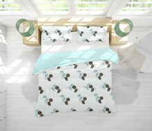 Cargar imagen en el visor de la galería, Colcha reversible con cortina, Jaspe