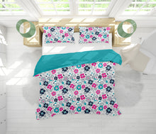 Cargar imagen en el visor de la galería, Colcha reversible con cortina, Jaspe