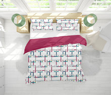 Cargar imagen en el visor de la galería, Colcha reversible con cortina, Jaspe