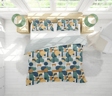 Cargar imagen en el visor de la galería, Colcha reversible con cortina, Jaspe
