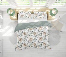 Cargar imagen en el visor de la galería, Colcha reversible con cortina, Jaspe