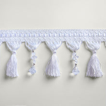 Cargar imagen en el visor de la galería, Adorno (galloon) diseño borlas y piedras