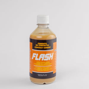 Cemento de contacto, Flash