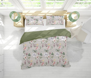 Colcha reversible con cortina, Jaspe