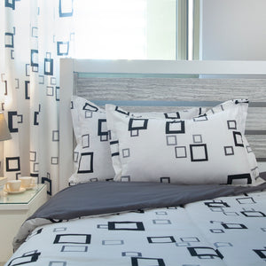 Colcha reversible con cortina, Jaspe