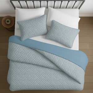 Colcha reversible ligera, Jaspe