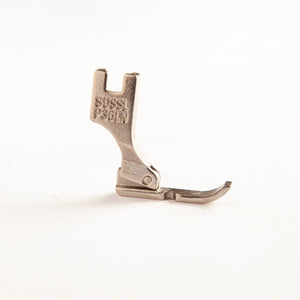 Pie de zipper y pabilo industrial simple